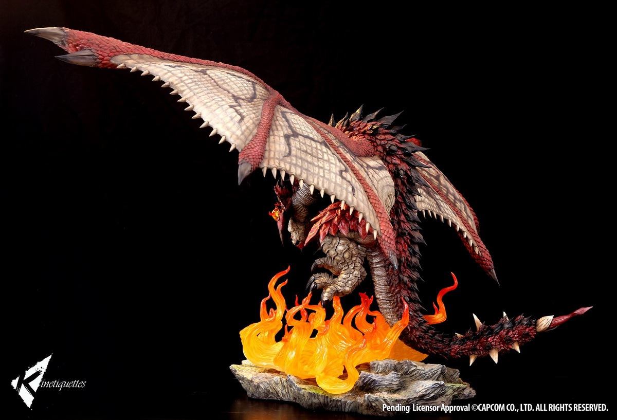 [สั่งจอง]Kinetiquettes 1/10 scale : RATHALOS - THE KING OF THE SKIES
