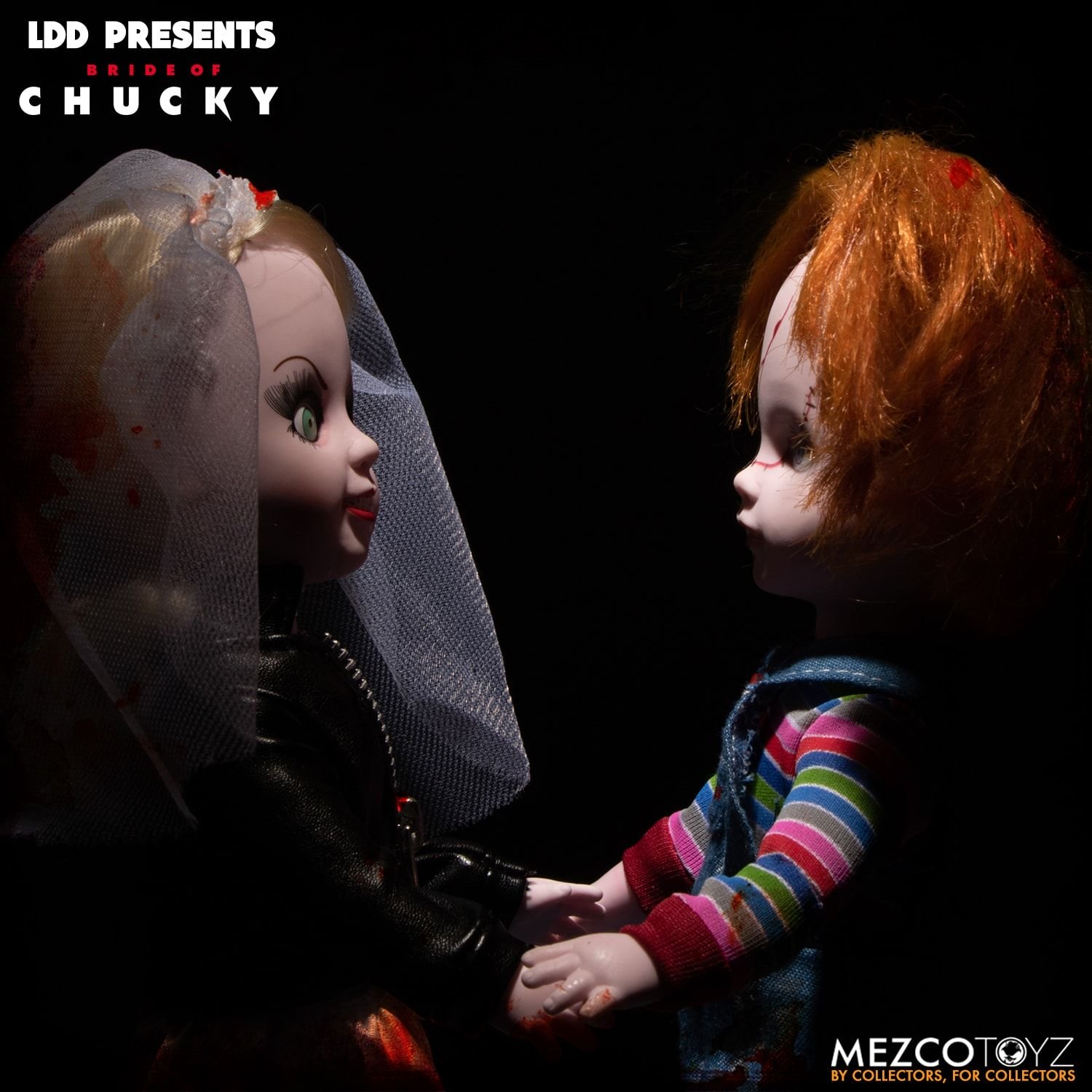 [พร้อมส่ง] Mezco toyz : LDD PRESENTS - Chucky and Tiffany Boxed Set [Reissue]