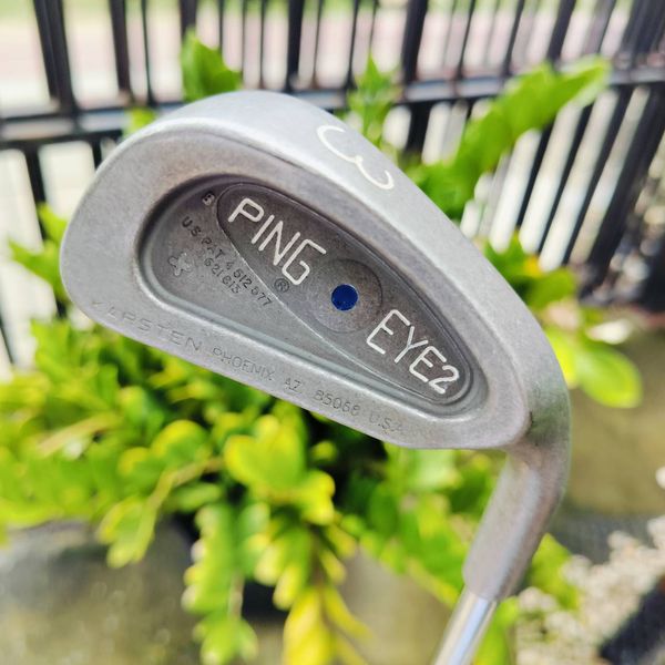 เหล็ก 3 PING EYE2 + เป็นรุ่น PLUS ตีไกล และร่อง U สปินแบบมากๆ ยิงยาวๆตกหยุด ไม้กอล์ฟพรีเมี่ยมมือสองญี่ปุ่น ของแท้ By NakaraLuxurious
