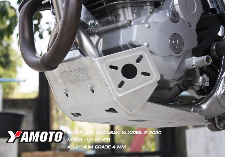 การ์ดกันแคร้ง Yamoto V2 Sliver KLX230L/R