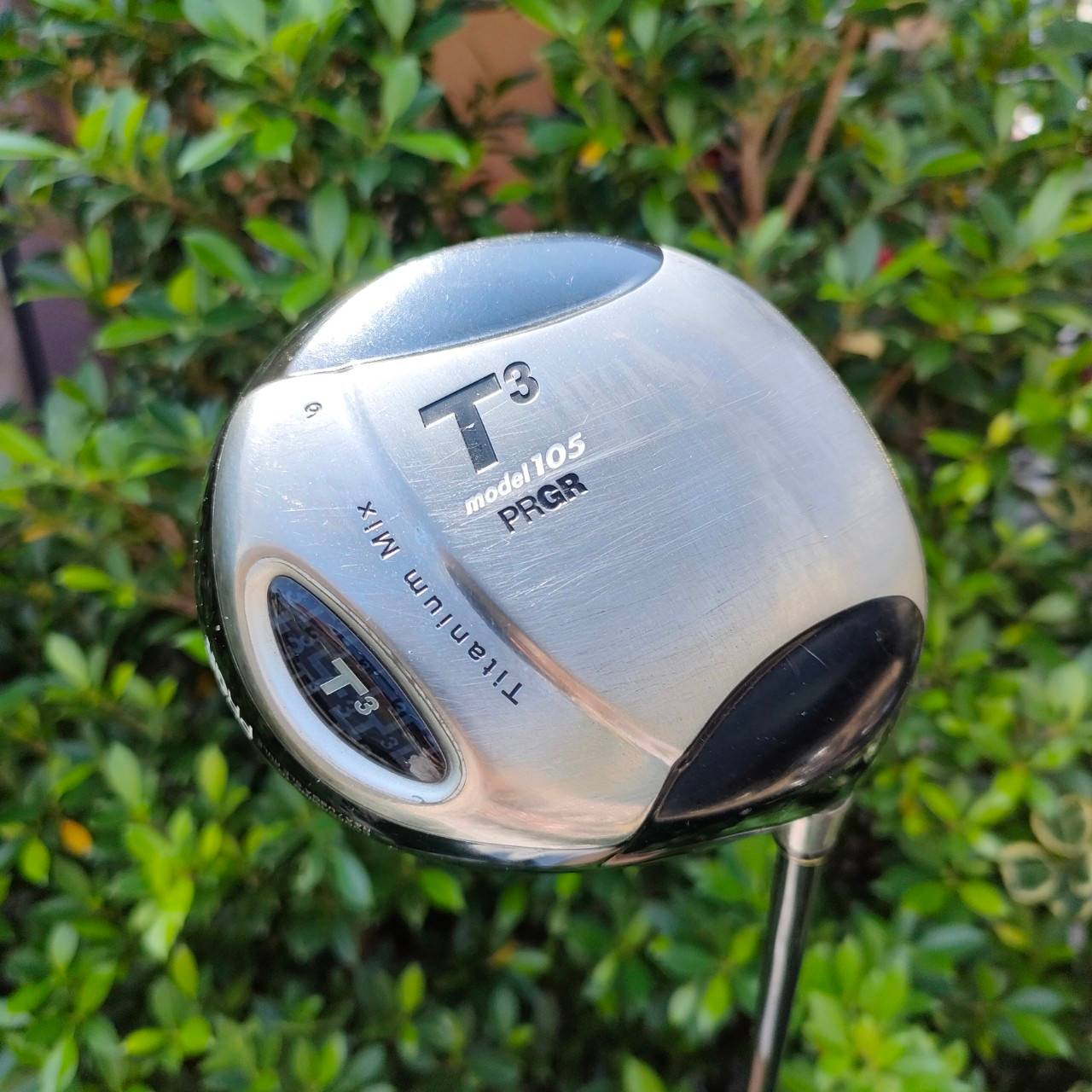 DRIVER PRGR T3 MODEL105 TITANIUM MIX ก้าน I.N.S.P.E.C M-43 LOFT 9 ตีไกล พรีเมี่ยม