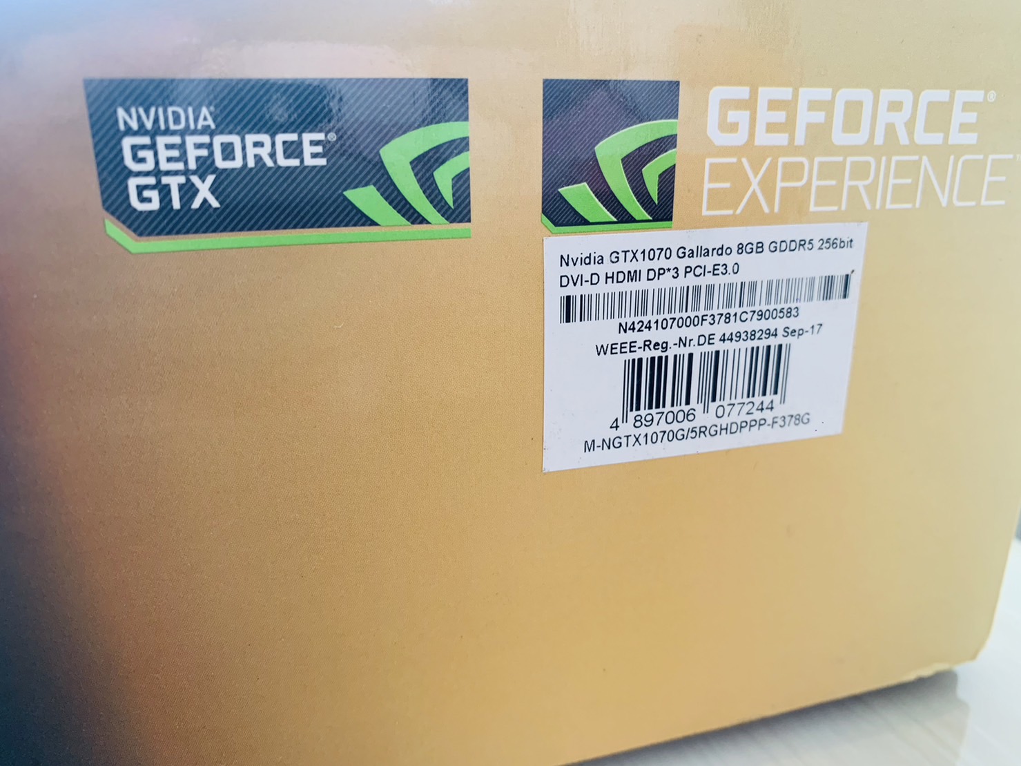 การ์ดจอ Manli Gallardo GTX 1070 8GB DDR5