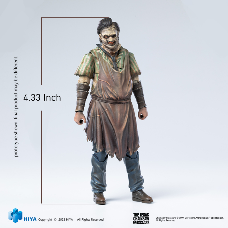 [พร้อมส่ง] HIYA Exquisite Mini Series 1/18 (4 Inch)HIYA Exquisite Mini Series 1/18 (4 Inch) Texas Chainsaw Massacre Leatherface 2003 Killing Mask