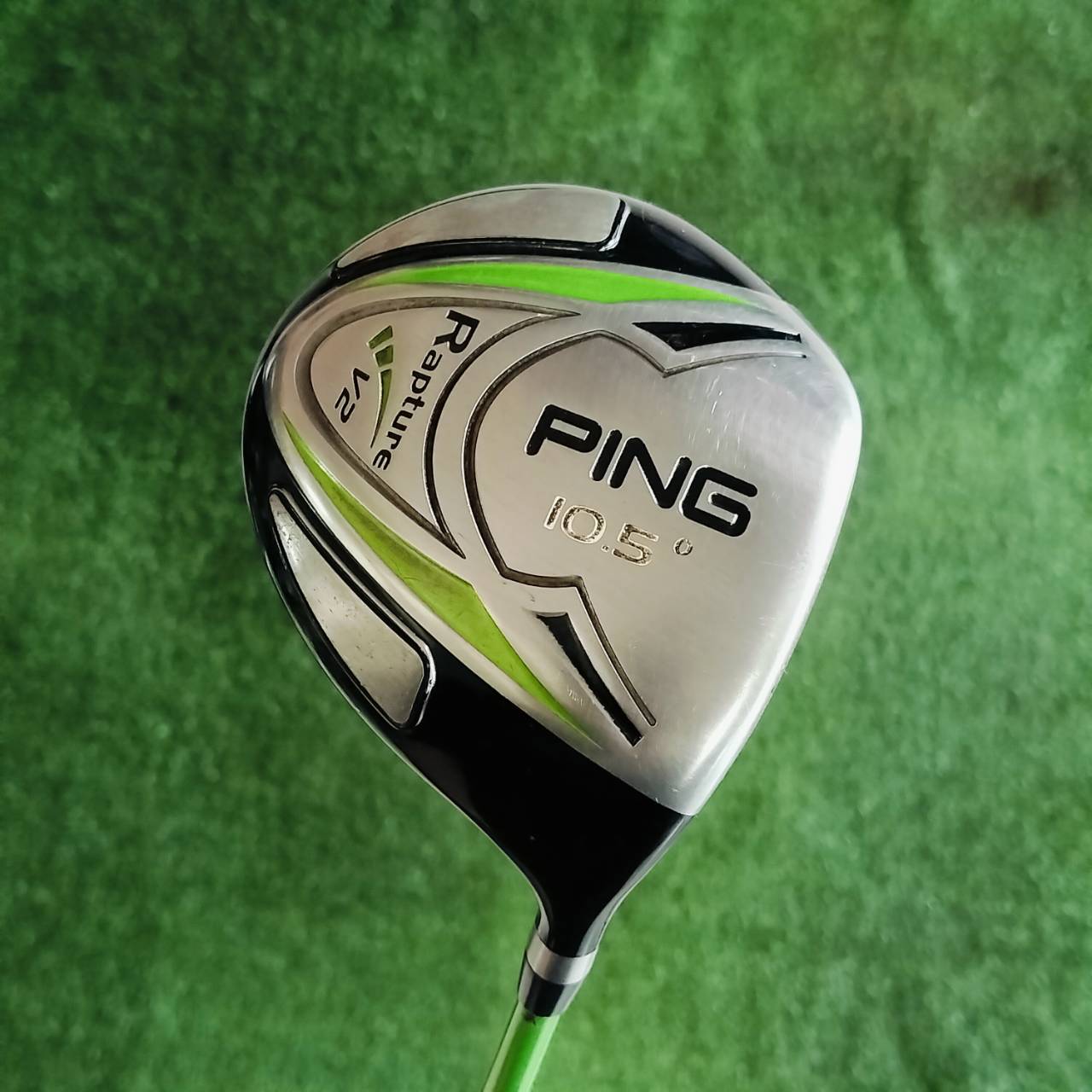 Driver PING Rapture V2 องศา 10.5 ก้าน TOUR AD TFC550 FLEX R เป็นก้านเบามาก เร่งสปีดได้ดี ควบคุมดีมาก ไม้กอล์ฟพรีเมี่ยมมือสอง ของแท้ By NakaraLuxurious
