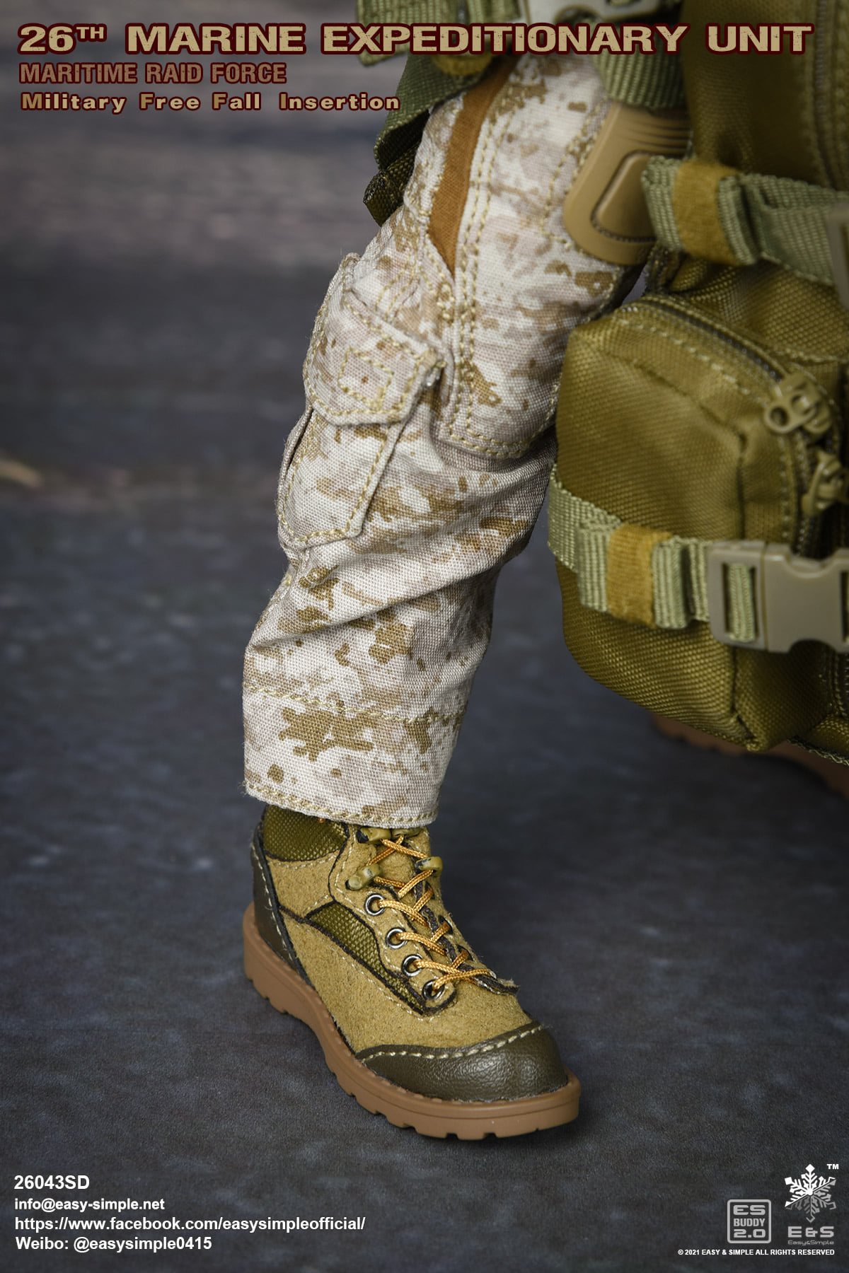 [สั่งจอง]Easy&Simple 26043S : 31ST MEU MRF Military Free Fall Insertion