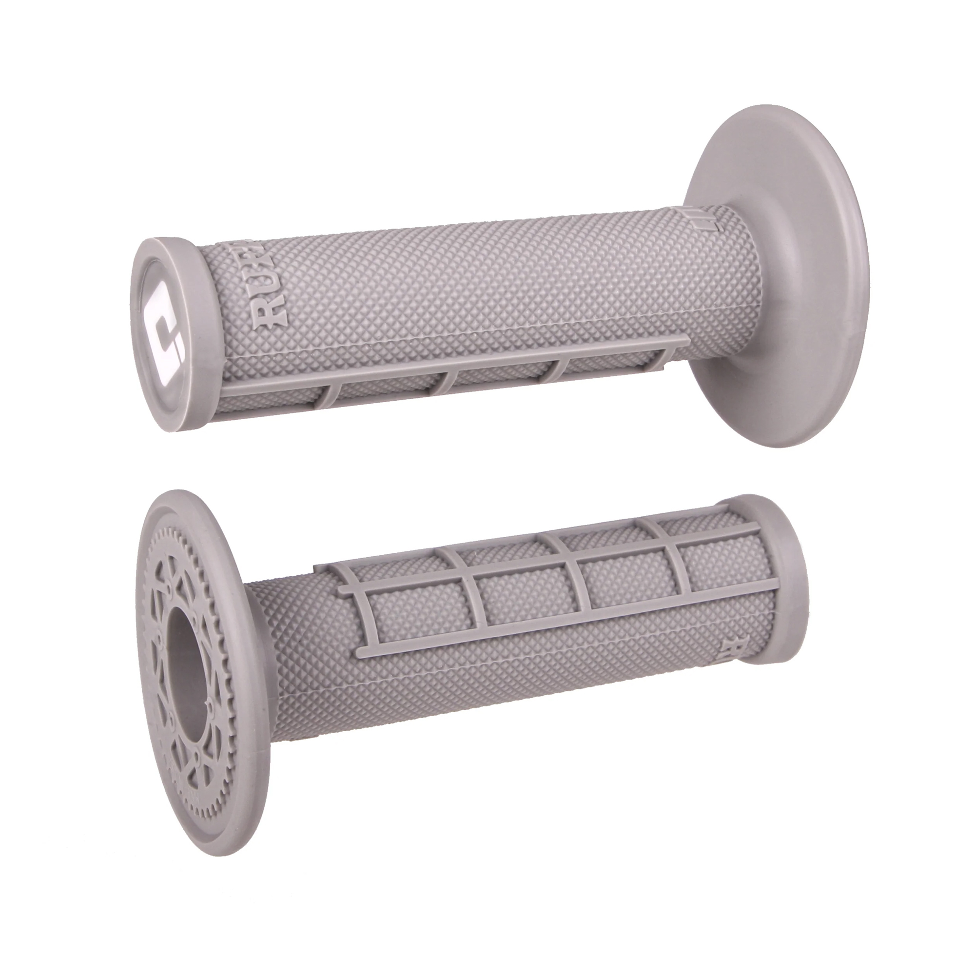 ปลอกแฮนด์ ODI Grip Half Waffle Single-Ply Slip-On Mx Grip - Grey