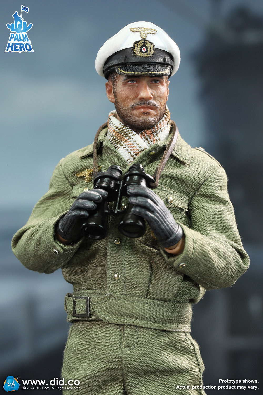 [สั่งจอง]DID XD80026 1/12 : Palm Hero Series WWII German U-Boat Commander - Lehmann