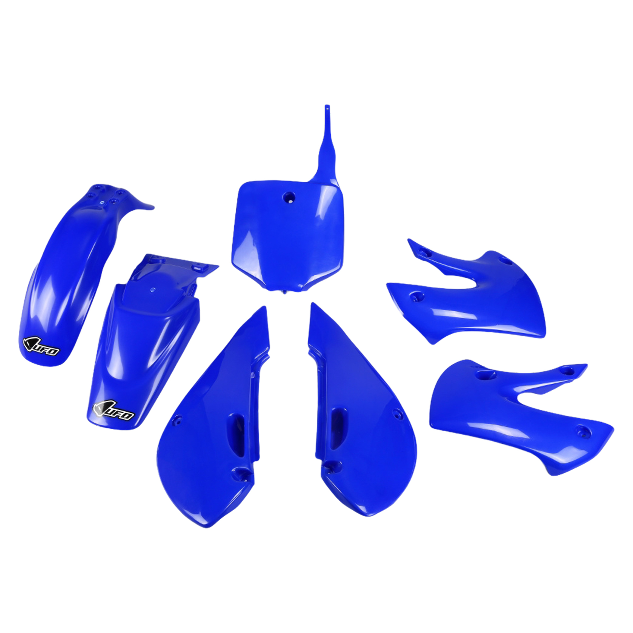 ชุดพลาสติก UFO Plast Complete body kit KLX110 01-09 - Blue