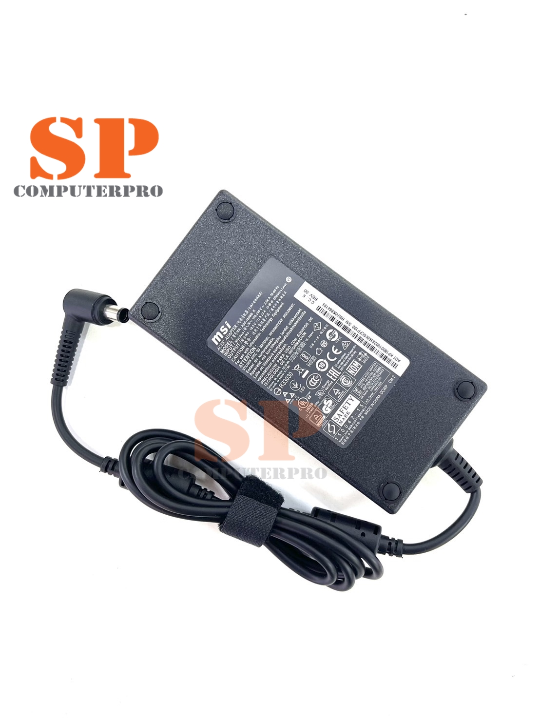 MSI ADAPTER อแดปเตอร์แท้ MSI GP75 GL73 GP63 MS-17E2 MS-17C5 GP73-8RE-287XFR GE63 9SE Alpha 15 MS-16U6 / Alpha 15 A3DD 19.5V 9.23A 180W หัว 7.4x5.0 mm