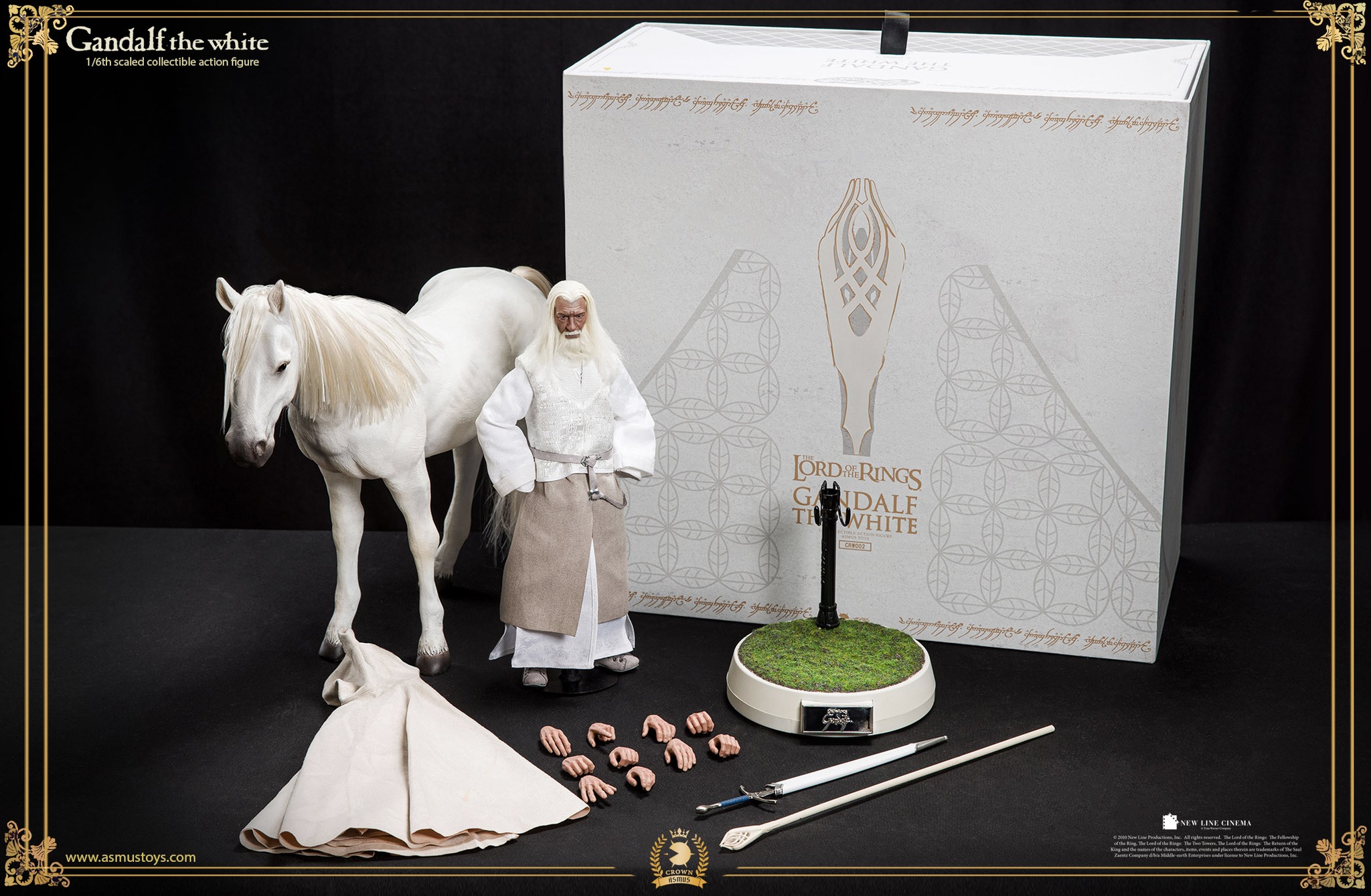 [สั่งจอง] Asmus LOTR003 1/6 : The lord of the rings - Gandalf the white