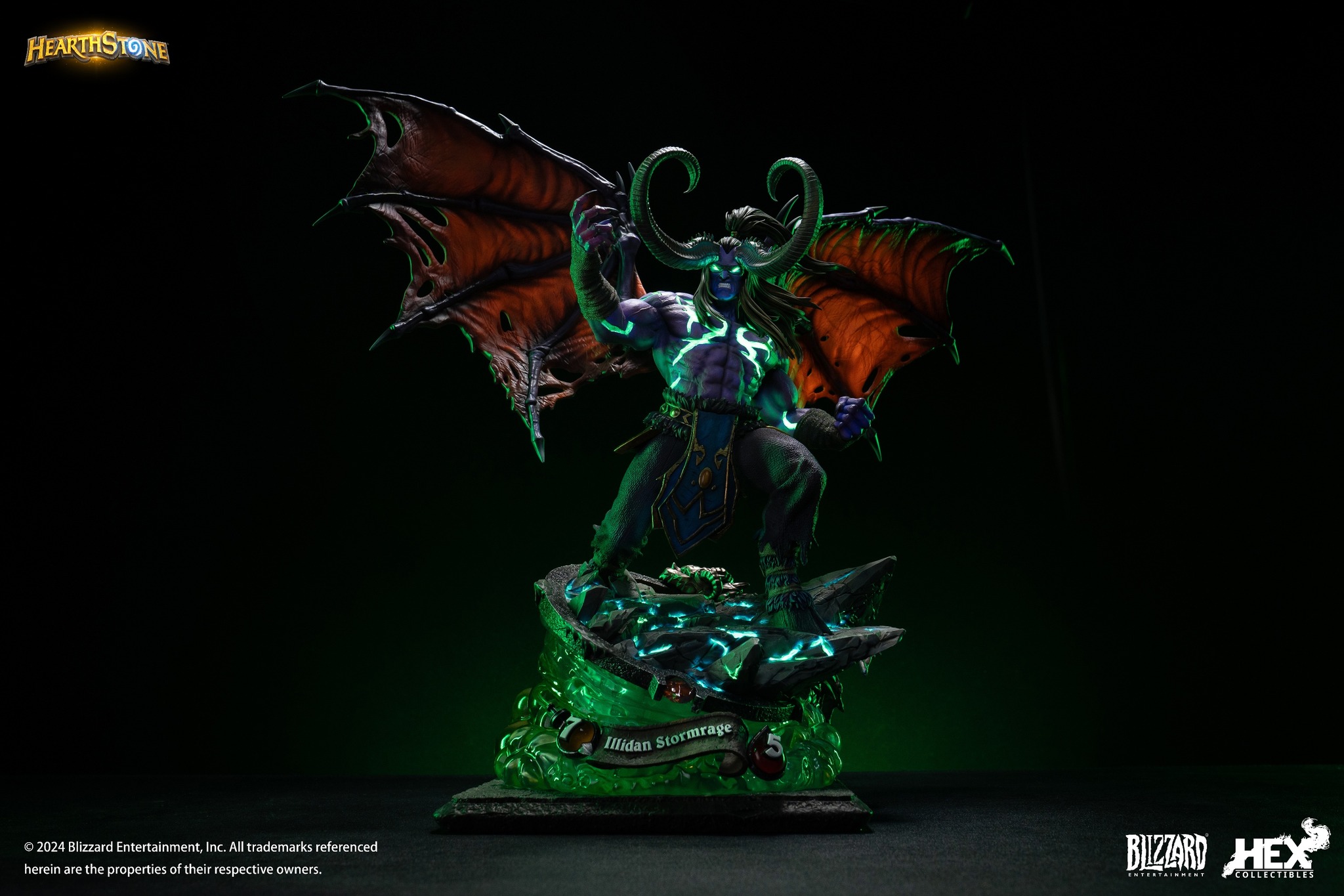 [สั่งจอง]HEX Collectibles Illidan Stormrage (Hearthstone)