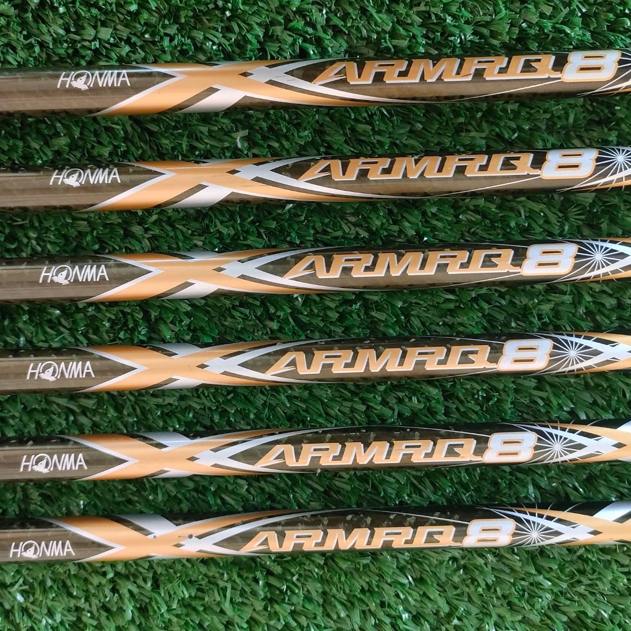 ชุดเหล็ก HONMA BERES IS-03 FORGED มีเหล็ก 6 7 8 9 10 11 ก้าน ARMRQ8 ก้านระดับ 2 ดาว ** FLEX R ชุดเหล็ก FORGED CAVITY สุดยอดพรีเมี่ยม จาก JAPAN SAKATA เป็นชุดเหล็กหน้าเด้ง!! ไม้กอล์ฟมือสอง ของแท้ BY NakaraLuxurious