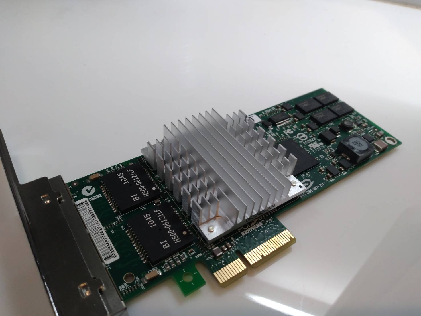 436431-001, HP NC364T quad port Gigabit Ethernet PCIe adapter full height