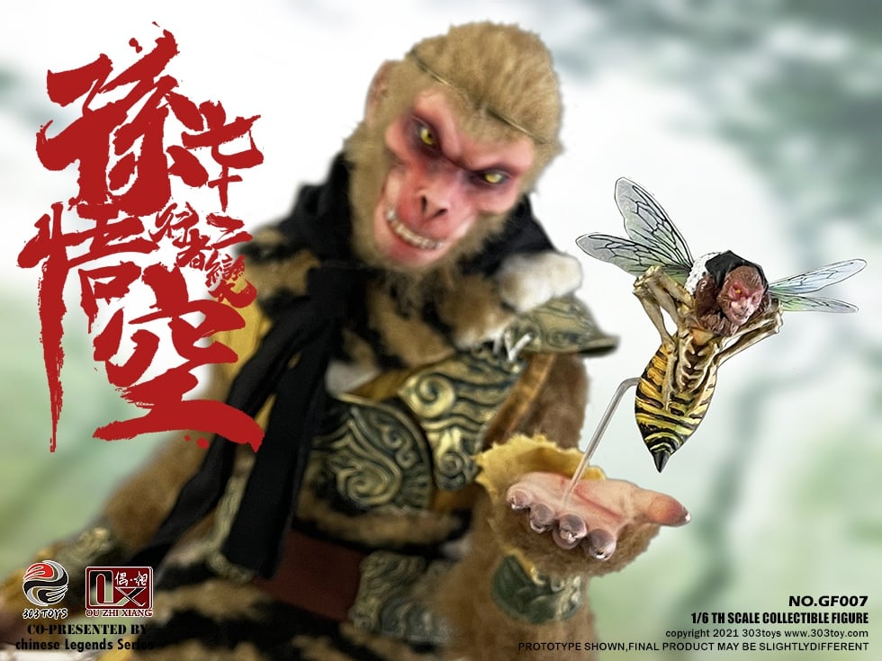 [สั่งจอง]303TOYS X OUZHIXIANG 1/6 : CHINESE LEGENDS SERIES - SNEAKING ON YALONG HILL: SUN WUKONG - 72 METAMORPHOSES