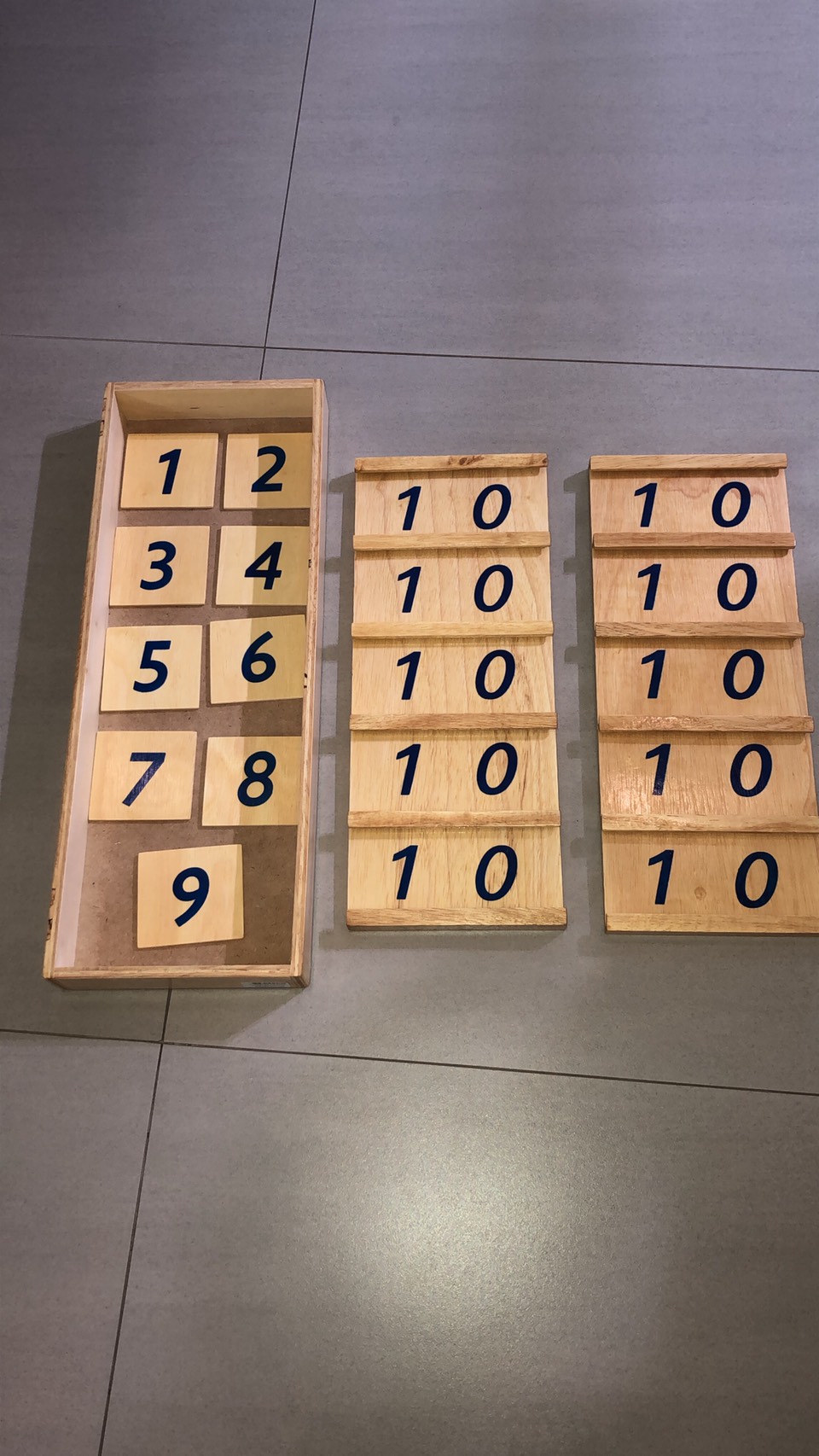 กระดานหลัก เลข 11-19 ของเล่นไม้, ของเล่นเสริมพัฒนาการ, ของเล่นเด็กอนุบาล, สื่อการสอนเด็กอนุบาล,มอนเตสซอรี่ ,montessori, สื่อการสอนประถม