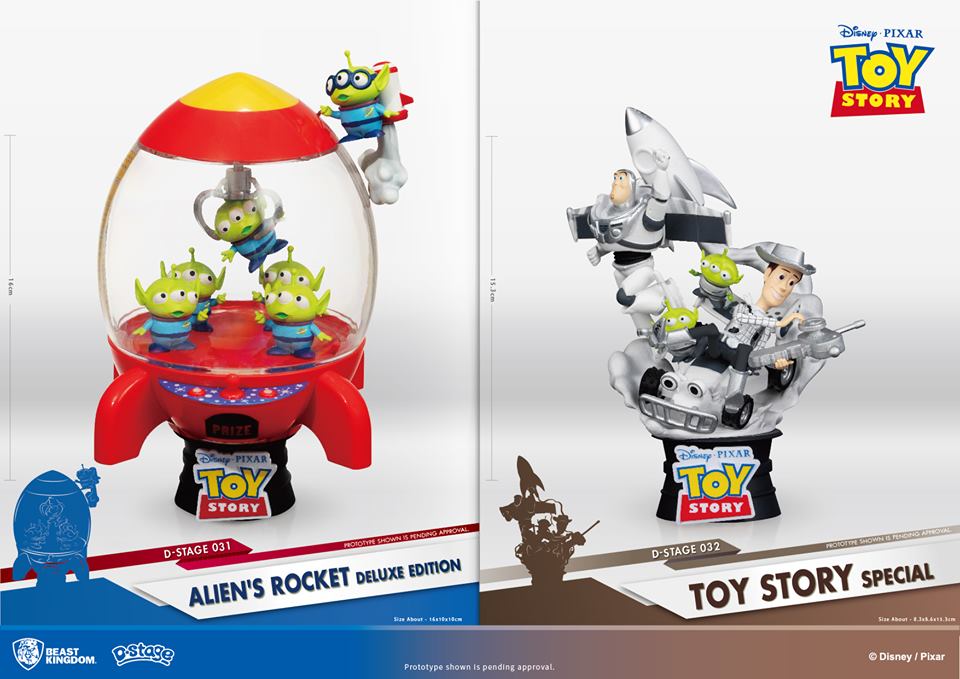 [สั่งจอง] D-Stage-031 & 032-Toy Story series