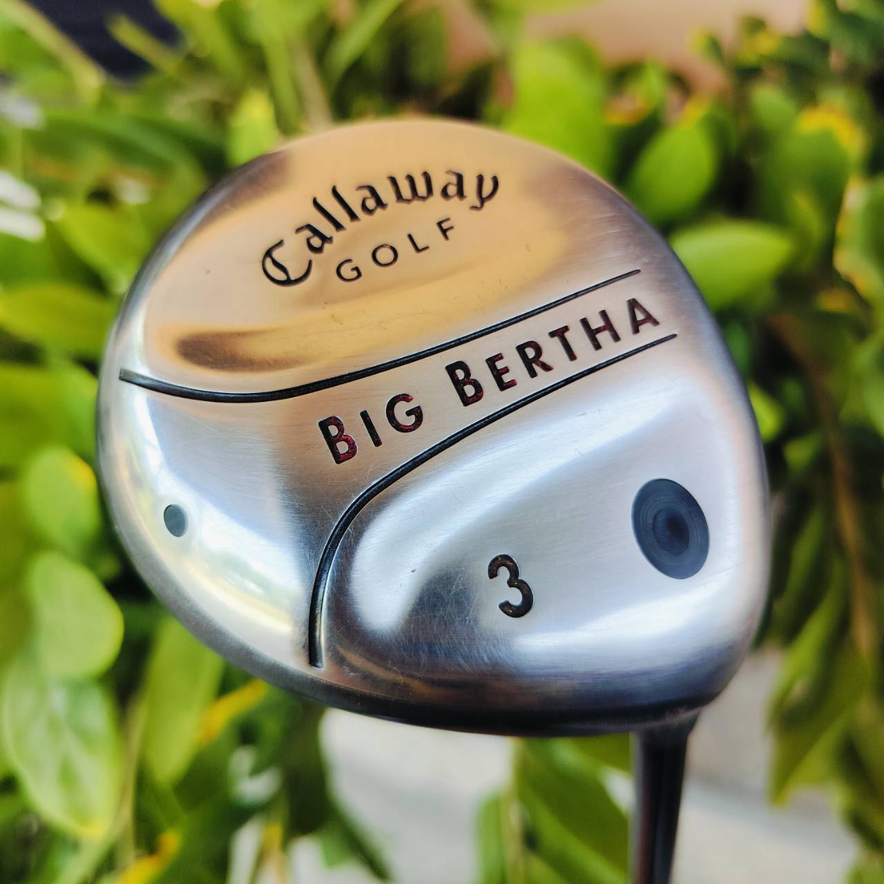 FW3 Callaway BIGBERTHAR วัสดุ BETA TITANIUM เสียงเพราะ หน้าสัมผัสใส ตีไกล ก้านเสียบทะลุ ตีลูกลอยง่ายอย่างมาก รุ่นดังค่ะ ไม้กอล์ฟพรีเมี่ยมมือสอง ของแท้ By NakaraLuxurious