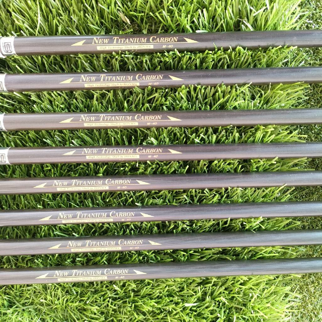 ชุดเหล็ก HONMA NEW-LB280 CAVITY BACK มีเหล็ก 3-10 ได้ทั้งหมด 8 ชิ้น ก้าน NEW TITANIUM CARBON M-40 สุดยอดเหล็กพรีเมี่ยมของญี่ปุ่น ตีง่ายมากๆ