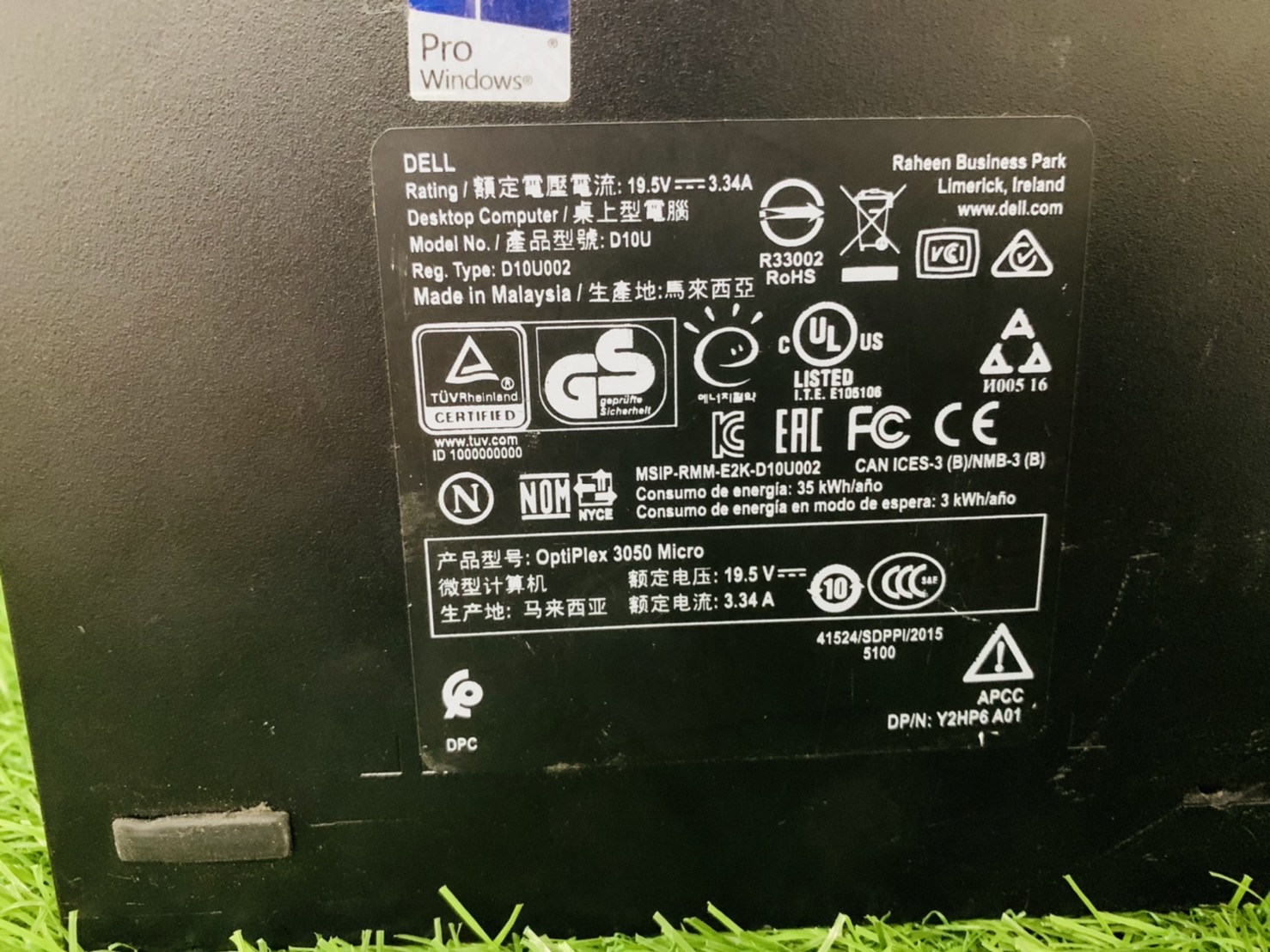 Dell optiplex 3050 Mini pc USFF