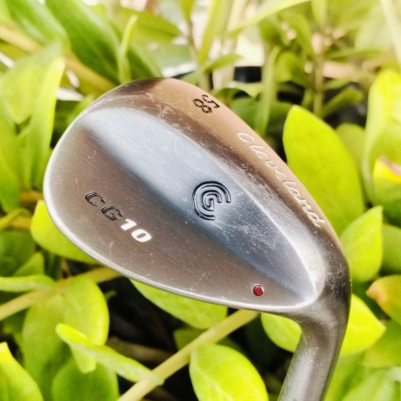 WEDGE CLEVELAND CG10 องศา 58 หนึ่งจุด LOW BOUNCE ก้าน DG WEDGE FLEX ออกแบบ BOUNCE ได้สวยมาก ไม้กอล์ฟพรีเมี่ยมมือสอง ของแท้ By NakaraLuxurious