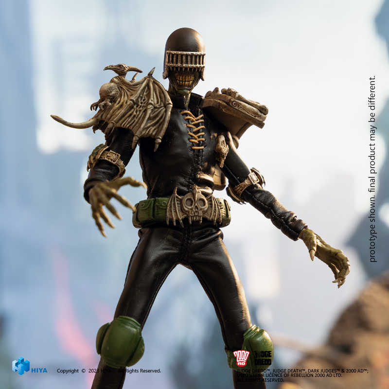 [สั่งจอง]HIYA Exquisite Super Series 1/12 :JUDGE DREDD - Judge Death Action Figure