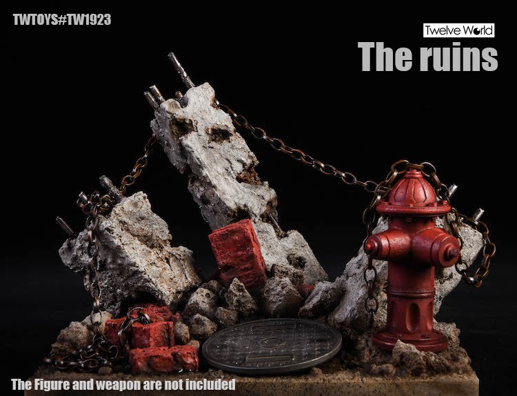 [สั่งจอง] TWTOYS TW1923 1/6-1/12 Scale : The ruins hydrant