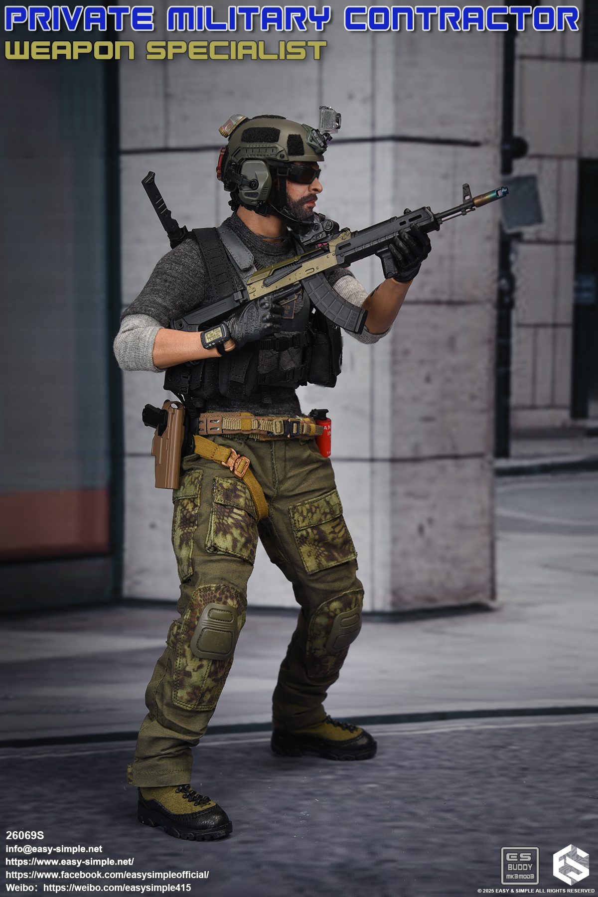 [สั่งจอง] Easy&Simple 26069S Private Military Contractor Weapon Specialist