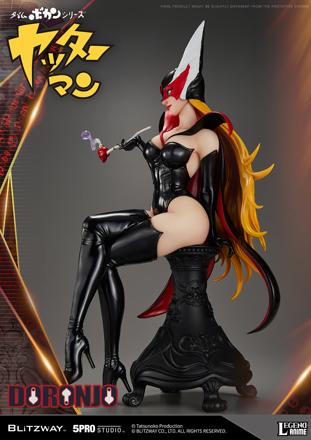 [สั่งจอง]Blitzway x 5PRO STUDIO 5PRO-LA-70301 1/4 : Time Bokan Series: Yattaman – DORONJO