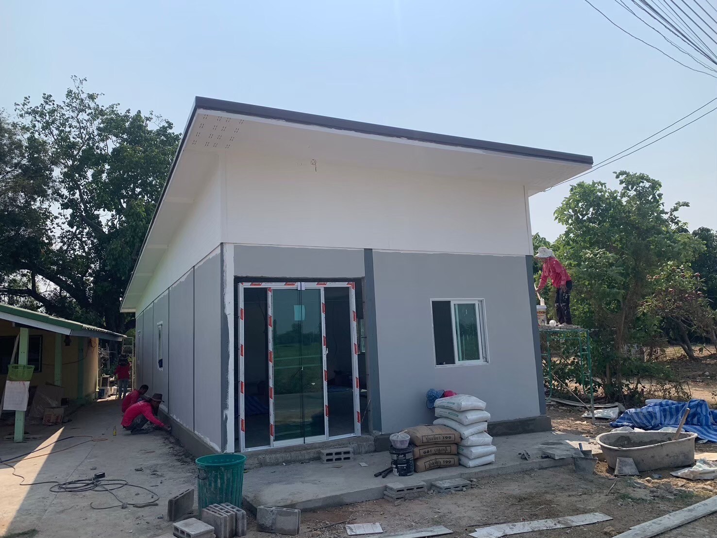 งานสร้างบ้านให้สามเณรพราหมณ์