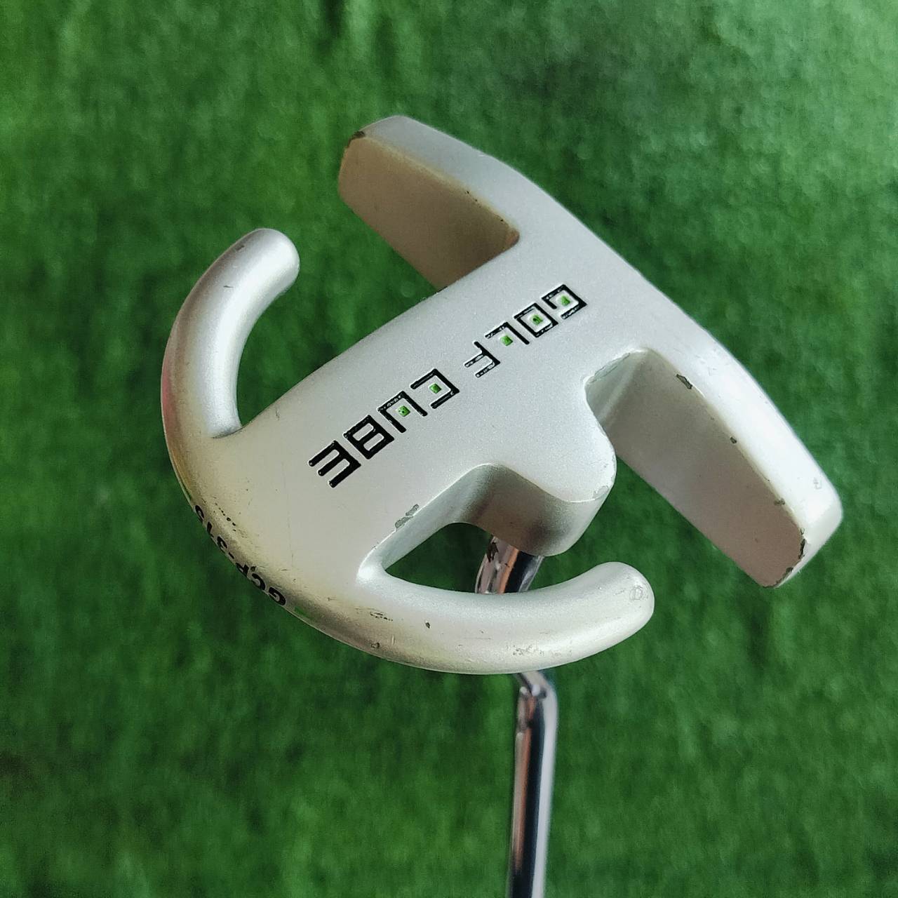PUTTER GOLF CUBE GCP-315 ความยาว 35 นิ้ว น้ำหนักดีมากๆ ชดเชยความผิดพลาดสูงมาก ไม้กอล์ฟพรีเมี่ยมมือสอง ของแท้ By NakaraLuxurious