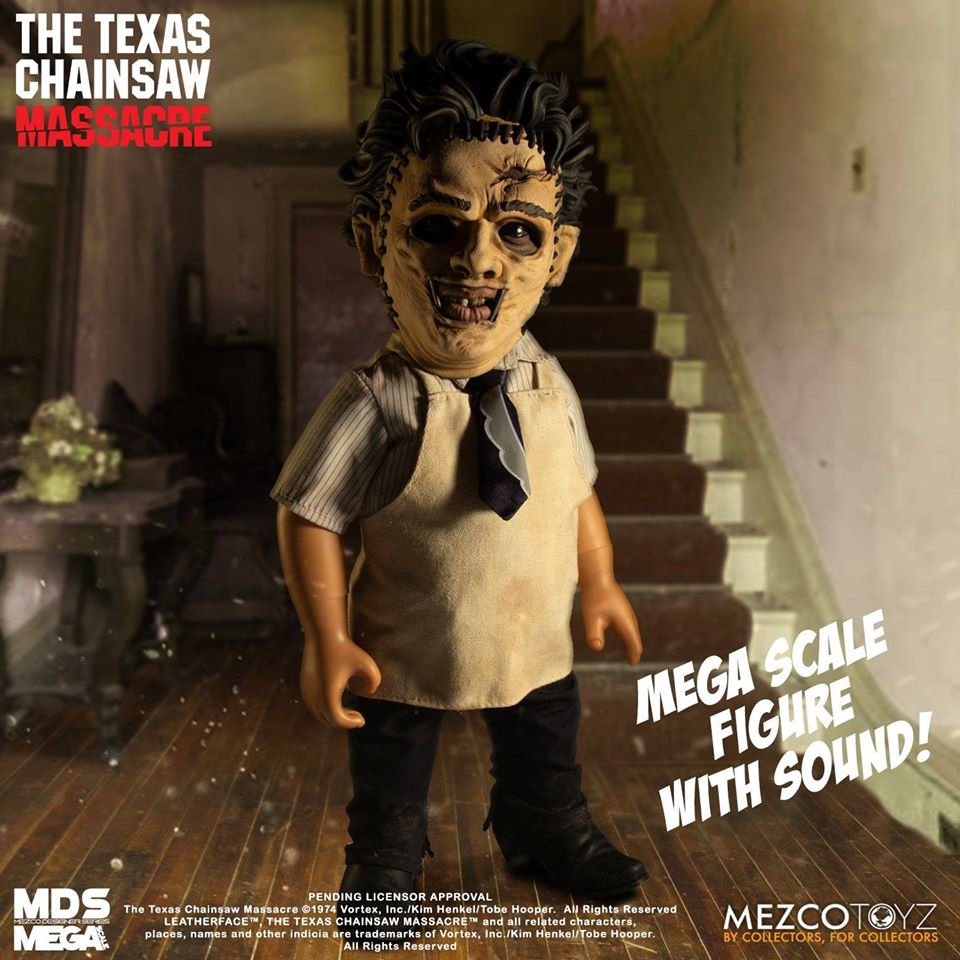 [สั่งจอง]Mezco Toyz MDS MEGA SCALE The Texas Chainsaw Massacre (1974) : Leatherface With Sound
