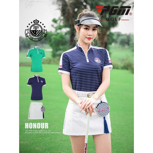 เสื้อนักกอล์ฟหญิง PGM-YF186