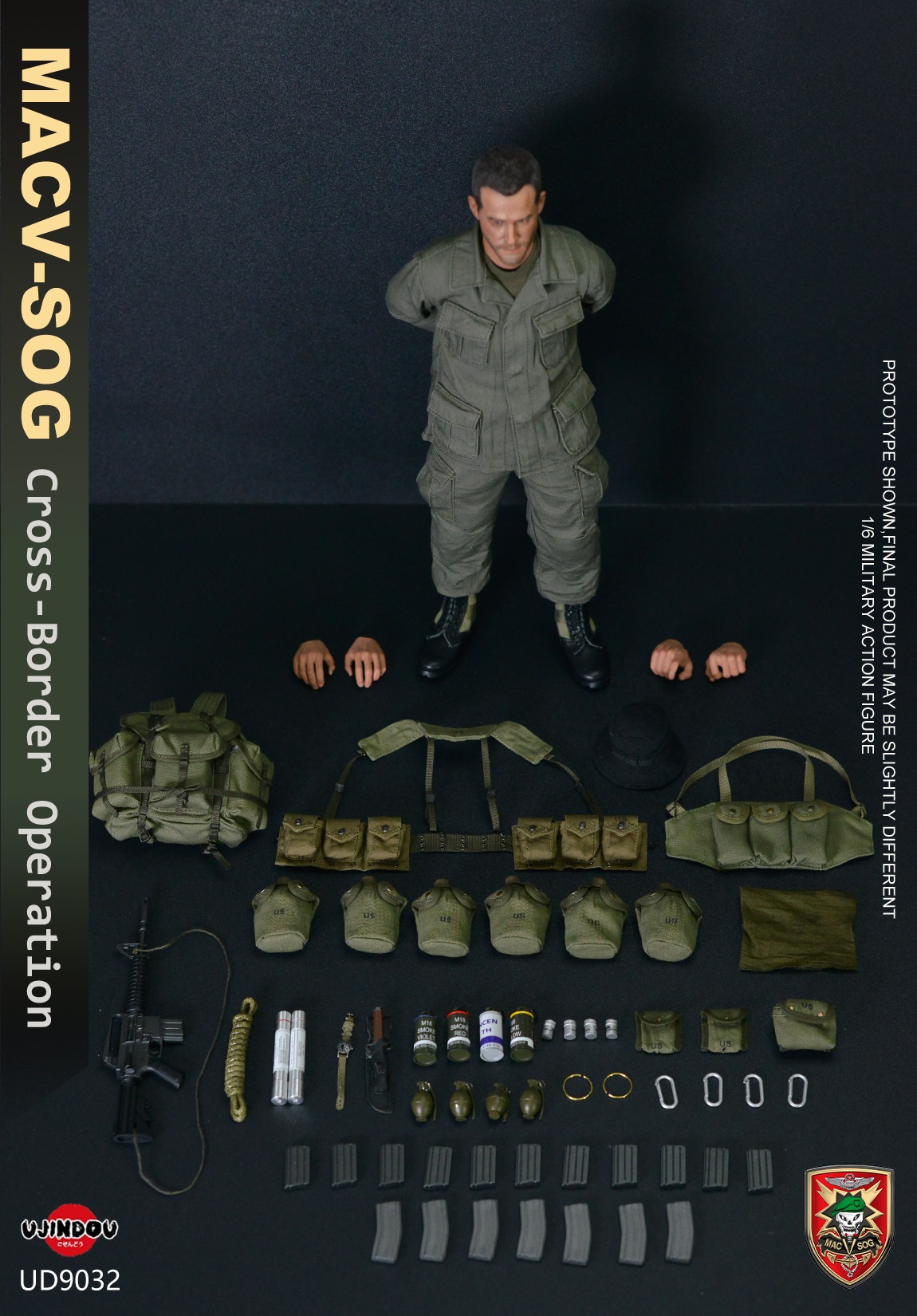 [สั่งจอง] UJINDOU UD9032 1/6 : MACV-SOG—CROSS BORDER OPERATION