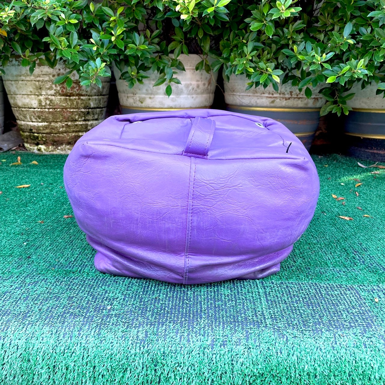 IMPACT BAG U.S. Kids ของแท้!! สีม่วง **มีตำหนิ** มีนวมด้านใน ขนาดใหญ่ ผู้ใหญ่ใช้งานได้ มือสอง ของแท้ BY NakaraLuxurious
