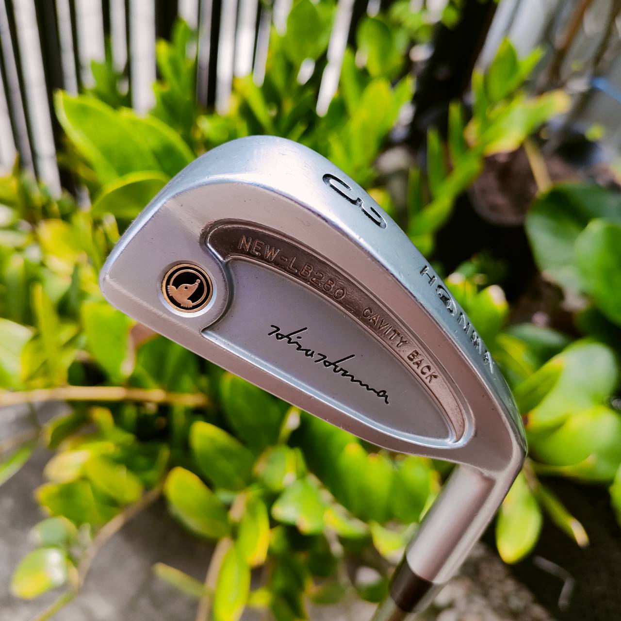 เหล็ก 3 HIRO HONMA NEW LB-280 เหล็ก CAVITY BACK เหล็กยาวที่ตีง่าย ใบขนาดกำลังดี ก้าน TITANIUM ระดับ 1 ดาว FLEX R1 ไม้กอล์ฟพรีเมี่ยมมือสอง ของแท้ By NakaraLuxurious