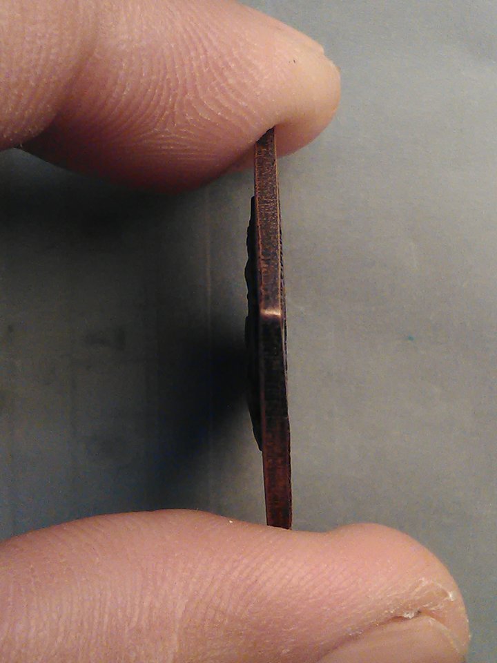 เหรียญ นารายญ์ทรงครุฑ พระครู บุญญาภินันท์ วัด ป่าโมกข์ อ.กะปง พังงา 200/.