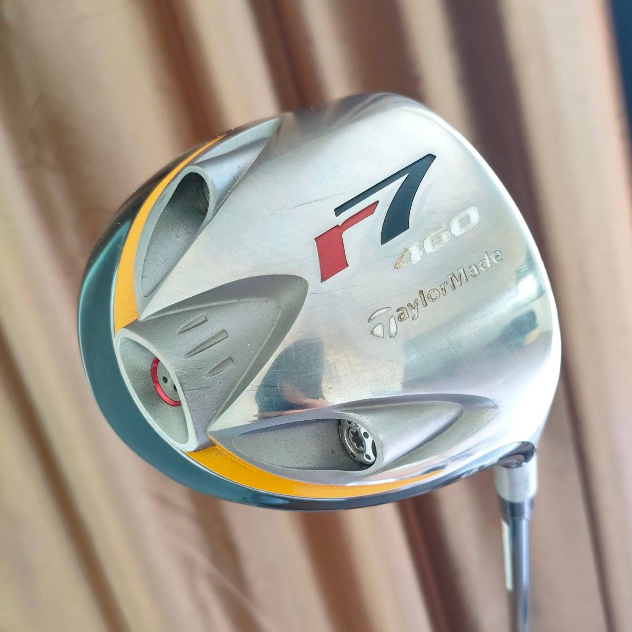 DRIVER TAYLORMADE r7 460 องศา 9.5 ก้าน RE*AX PLUS FLEX SR สภาพสวยนางฟ้า มาพร้อม COVER แท้เดิม