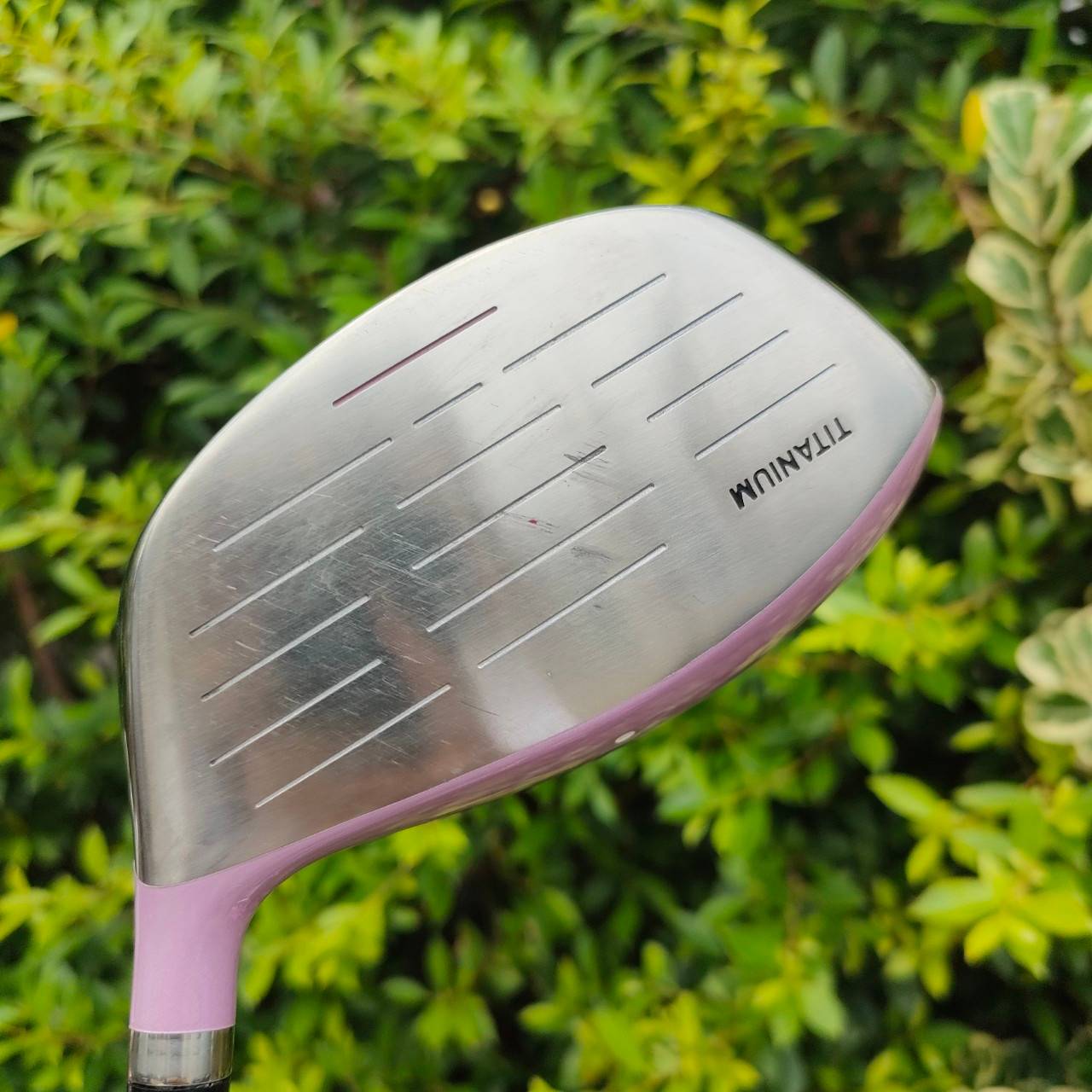** ไม้กอล์ฟสำหรับผู้หญิง ** FULL SET DUNLOP DDH DISTANCE พร้อมถุงกอล์ฟ Callaway SOLAIRE ถุงเกรดพรีเมี่ยม สีขาวชมพูสวยมาก