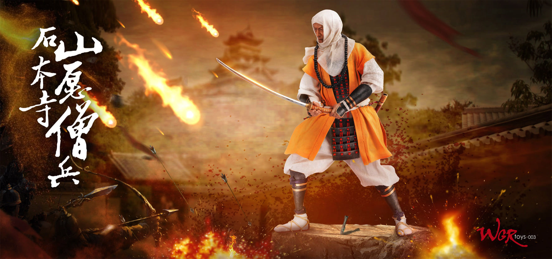 [สั่งจอง]WGRtoys WGR003 1/6 : Warring States Monk Soldiers