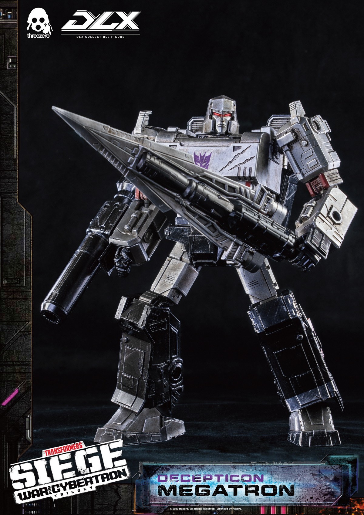 [สั่งจอง]Hasbro x Threezero 3Z0203 Transformers : DLX Decepticon - Megatron