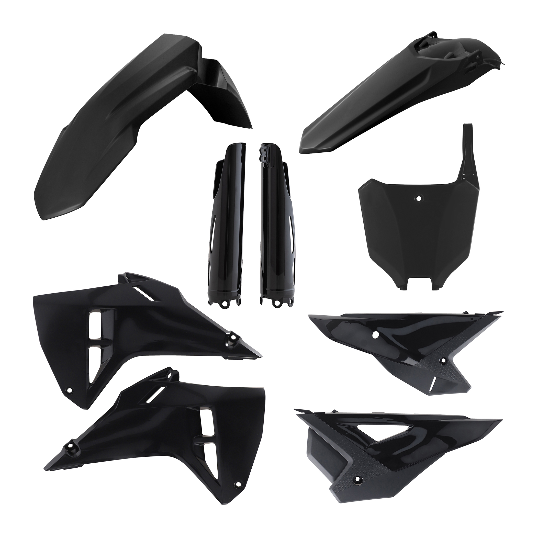 ชุดพลาสติก Acerbis Full Plastic Kit - CRF250R 2025 Black
