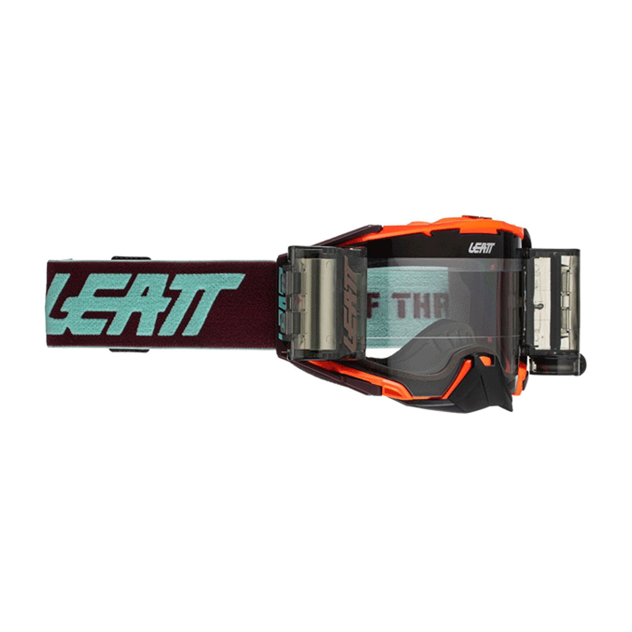 แว่น Leatt Velocity 6.5 Roll-off - Neon Orange Clear 83%