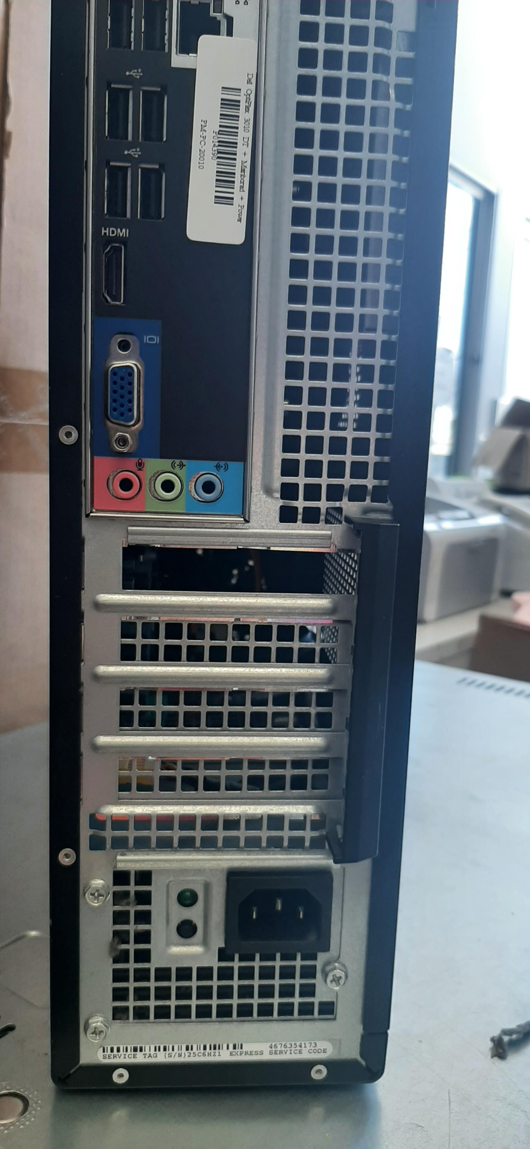 Dell Optiplex 3010 DT (i5-3470 Ram8GB SSD120GB)