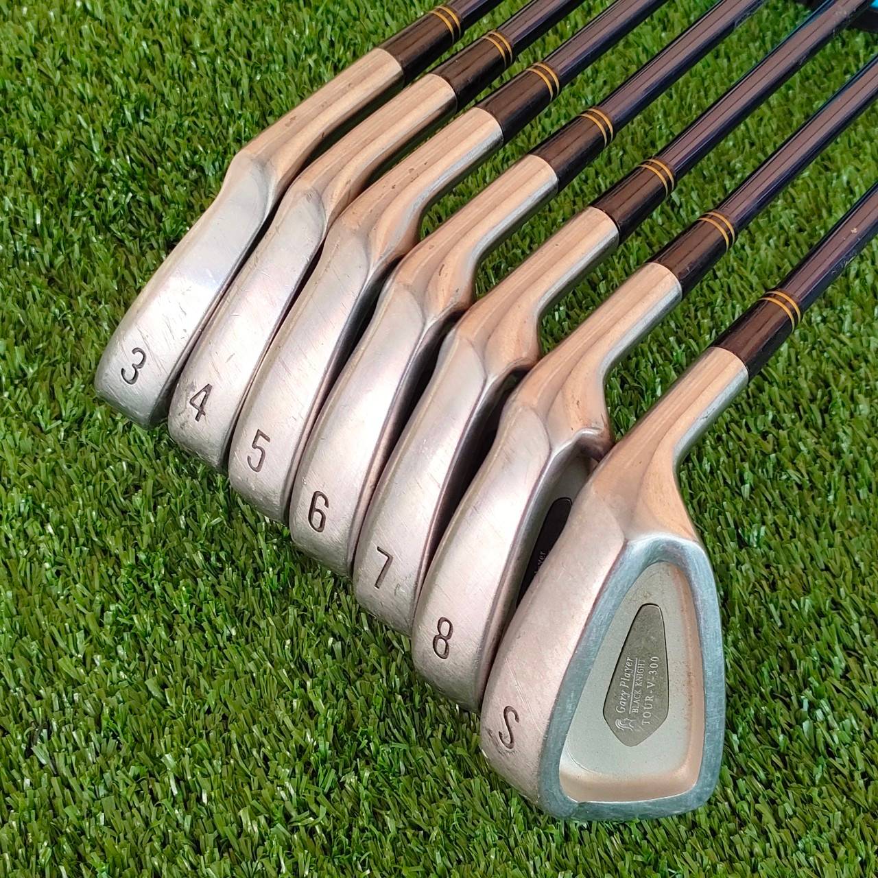 ชุดเหล็ก GARY PLAYER TOUR-V 300 มีเหล็ก 3-8 เเละ SW ** ไม่มีเหล็ก 9 ** ก้าน GARY PLAYER