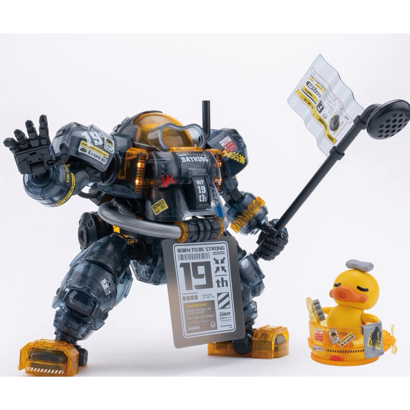 [พร้อมส่ง] SEMK Soskill - B.Duck & Spa Duck Black Clear Ver. (โมเดลพลาสติกคิท ต้องนำไปประกอบ)