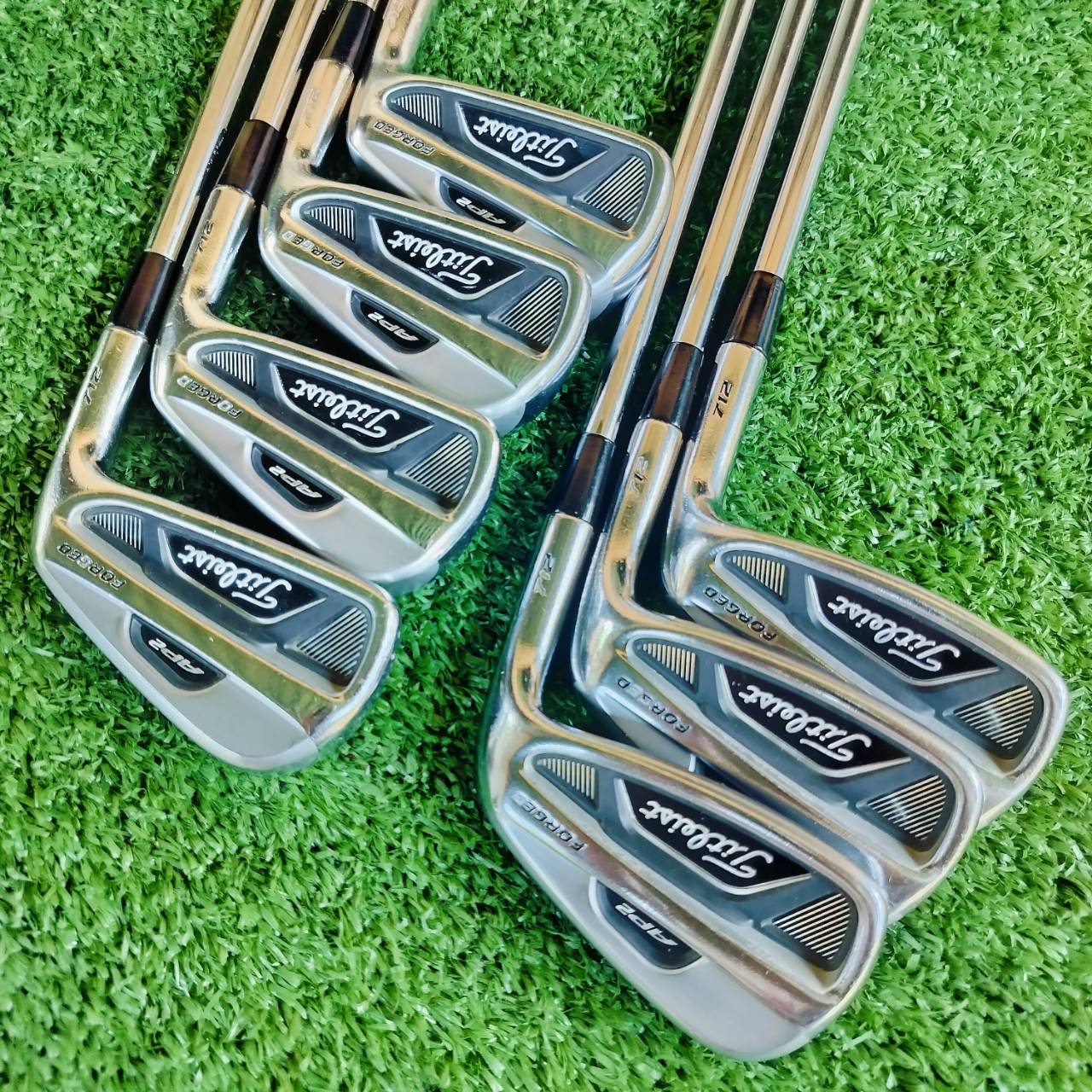 ชุดเหล็ก Titleist AP2 712 ชุดเหล็กประสิทธิภาพสมบูรณ์แบบ เหล็ก FORGED พรีเมี่ยม DUAL CAVITY ตีทั้งนุ่ม ง่าย และได้ระยะที่แม่นยำ ไม้กอล์ฟพรีเมี่ยมมือสอง ของแท้ By NakaraLuxurious
