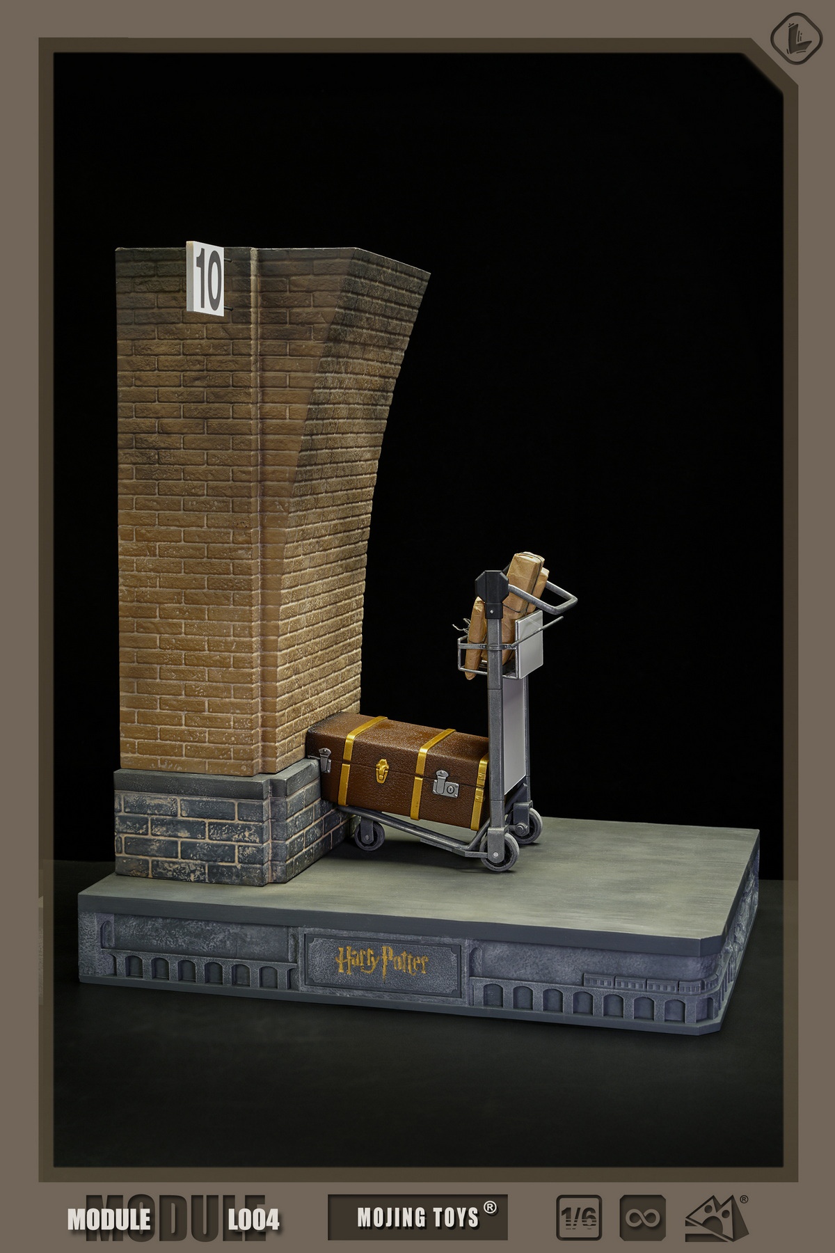 [สั่งจอง]mOjingToys Module series L004 1/6 : Harry Potter Platform Nine and Three-Quarters DIORAMA BASE]