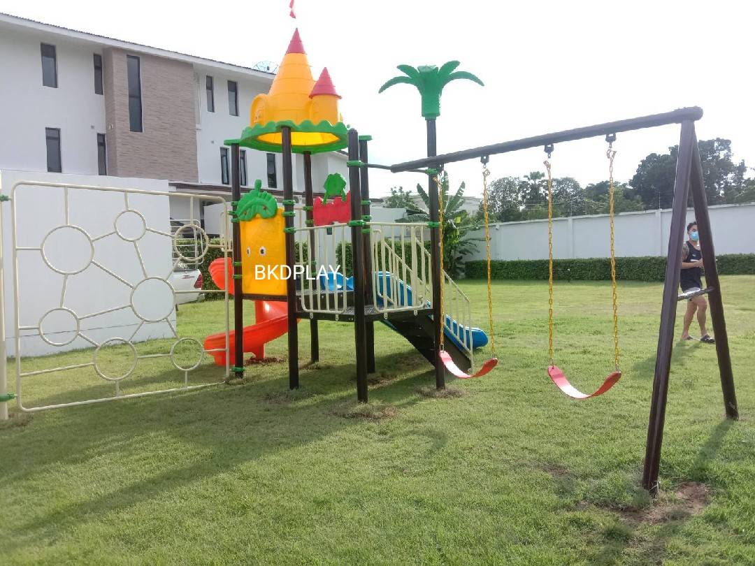 โปรโมชั่นเครื่องเล่นสนามโครงสร้างเสาสี่เหลี่ยม 5 ซม. เครื่องเล่นสนามกลางแจ้ง ,สนามเด็กเล่น,เครื่องเล่นสนามราคาถูก OutdoorPlayground , ของเล่นสนาม, สำหรับบริจาคสนามเด็กเล่น พร้อมส่ง