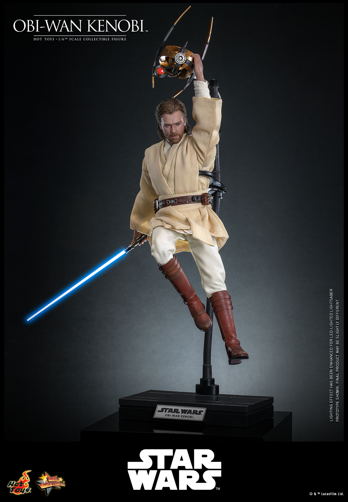 [สั่งจอง]Hot Toys 1/6 - MMS808 : Star Wars: Attack Of The Clones - Obi-Wan Kenobi