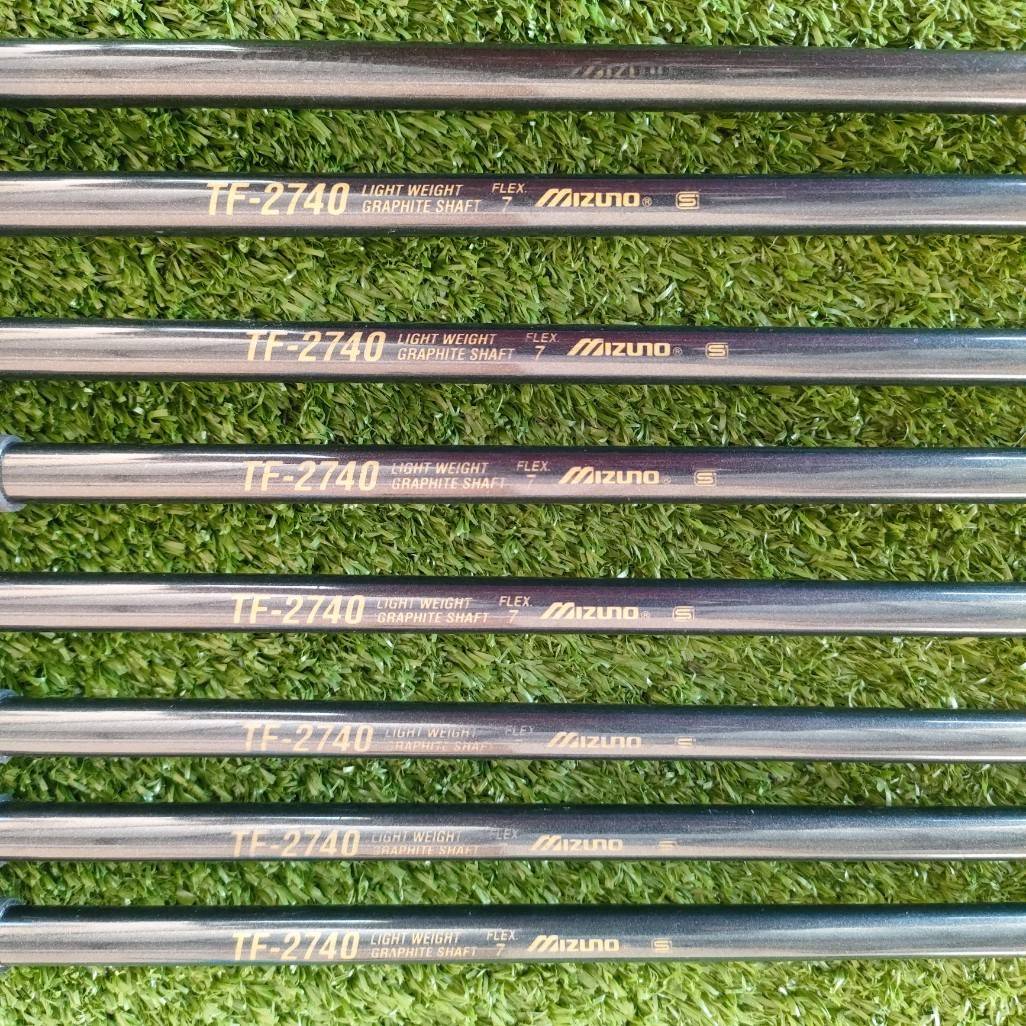 ชุดเหล็ก MIZUNO ZEPHYR มีเหล็ก 3-9 เเละ PW ก้าน TF-2740 FLEX 7 เหล็กแบรนด์ชั้นนำจาหญี่ปุ่น ไม้กอล์ฟมือสอง ของแท้ BY NakaraLuxurious
